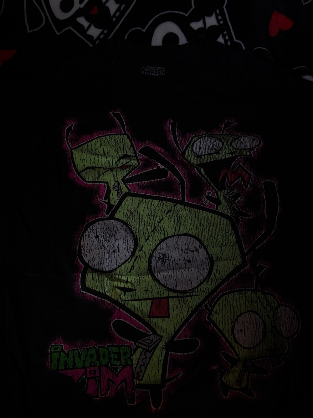 Gir invader zim Tee - Green Character Print